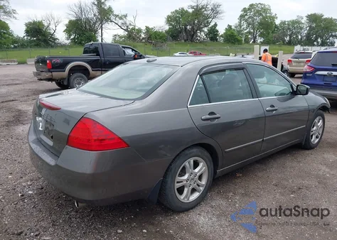 2007 Honda Accord 2.4 Ex from USA, damaged, VIN 1HGCM56807A091160